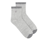 Obermain Men A-Ob Half Sock In Gy/Dgy/Bk