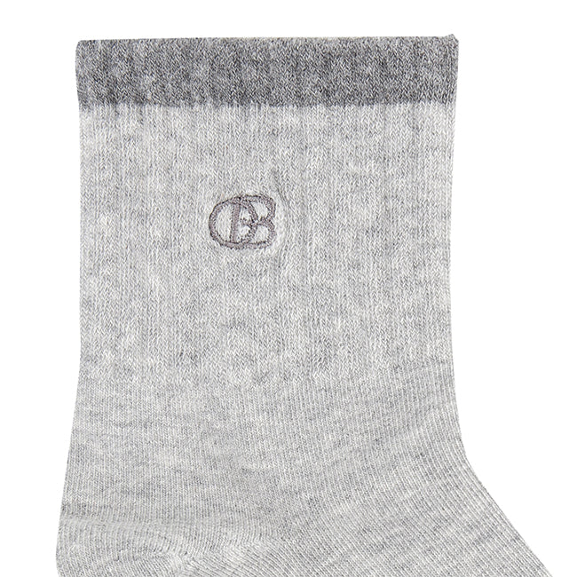 Obermain Men A-Ob Half Sock In Gy/Dgy/Bk