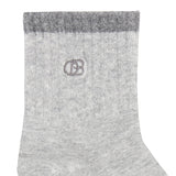 Obermain Men A-Ob Half Sock In Gy/Dgy/Bk
