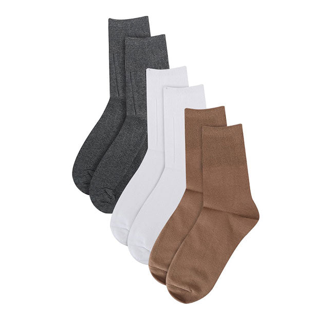 Obermain Aksesoris Kaos Kaki Unisex Plainhalf In Multi Color