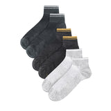 Obermain Aksesoris Pria Socks Ob Liner Sock In Dk Gray / Lt Gray / Gray