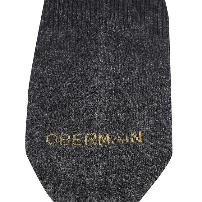 Obermain Aksesoris Pria Socks Ob Liner Sock In Dk Gray / Lt Gray / Gray