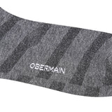 Obermain Aksesoris Pria Socks Ob Liner Sock In Black / Dk Gray / Lt Gray