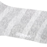 Obermain Aksesoris Pria Socks Ob Liner Sock In Black / Dk Gray / Lt Gray