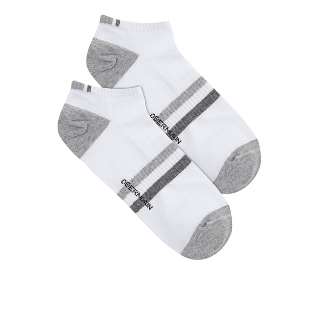 Obermain Men A-Ob Liner Sock In Wh/Dgy/Gy