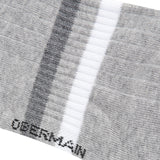 Obermain Men A-Ob Liner Sock In Wh/Dgy/Gy