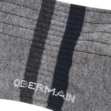 Obermain Men A-Ob Liner Sock In Wh/Dgy/Gy