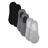 Obermain Aksesoris Pria Socks Ob Hidden Sock In Dk Gray / Lt Gray / Black