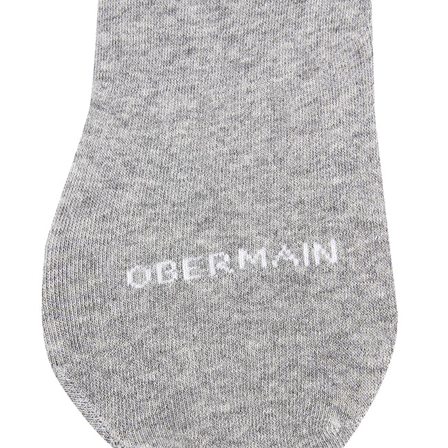 Obermain Aksesoris Pria Socks Ob Hidden Sock In Dk Gray / Lt Gray / Black