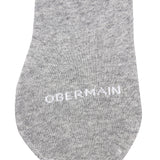 Obermain Aksesoris Pria Socks Ob Hidden Sock In Dk Gray / Lt Gray / Black