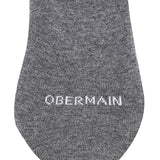 Obermain Aksesoris Pria Socks Ob Hidden Sock In Dk Gray / Lt Gray / Black