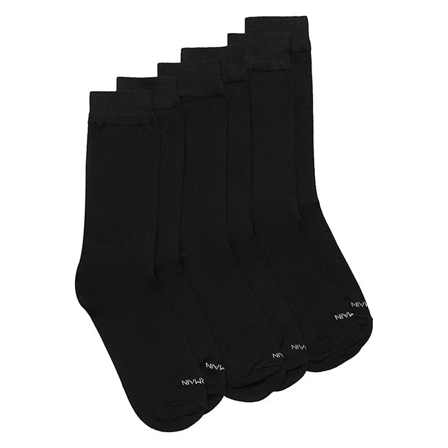 Obermain Aksesoris Kaos Kaki Unisex Solid In Black