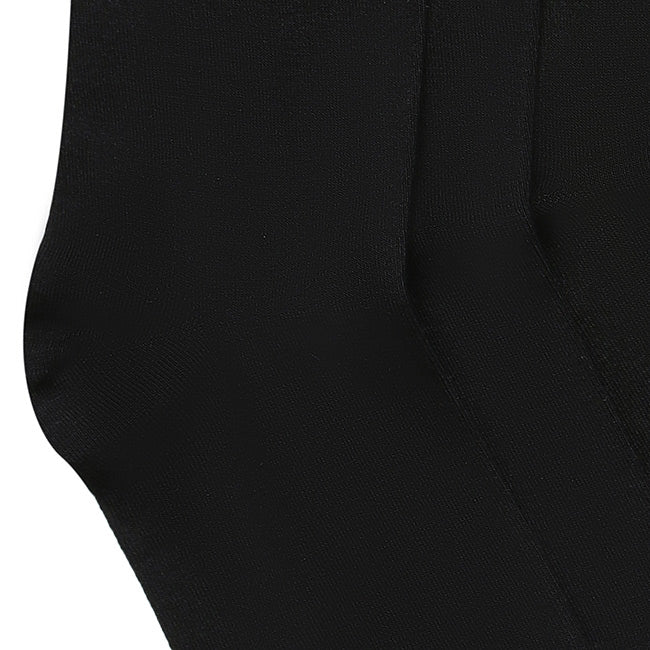Obermain Aksesoris Kaos Kaki Unisex Solid In Black