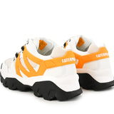 Caterpillar Sepatu Sneaker Pria Reactor In Bright White / Cat Yellow
