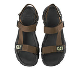 Caterpillar Sandal Pria Progressor Web Bold / Sandals In Dark Olive