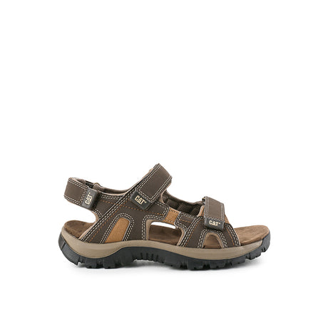 Caterpillar Sandal Pria Giles / Oxford In Dark Brown