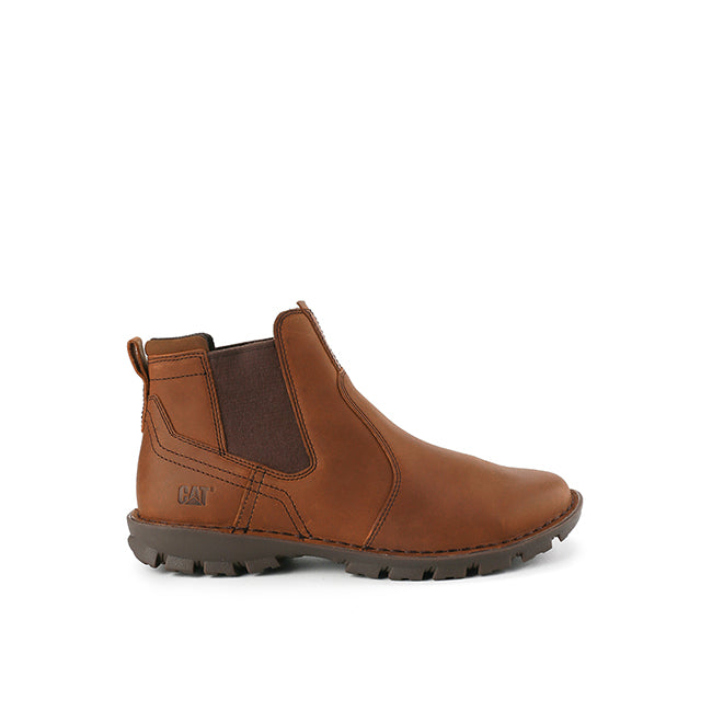 Caterpillar Sepatu Pria Excursion / Boots In Leather Brown