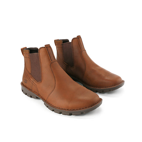 Caterpillar Sepatu Pria Excursion / Boots In Leather Brown