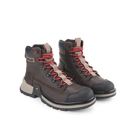 Caterpillar Men Shoes Colorado Expedition Wp In Dark Bitter Chocolate