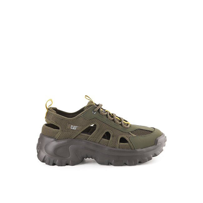 Caterpillar Pria Sneakers Intruder Lite Air Flo In Dark Olive
