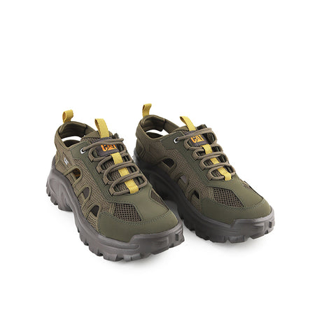 Caterpillar Pria Sneakers Intruder Lite Air Flo In Dark Olive
