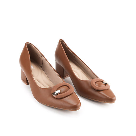 Playboy Sepatu Wanita Wedges Wina In Camel