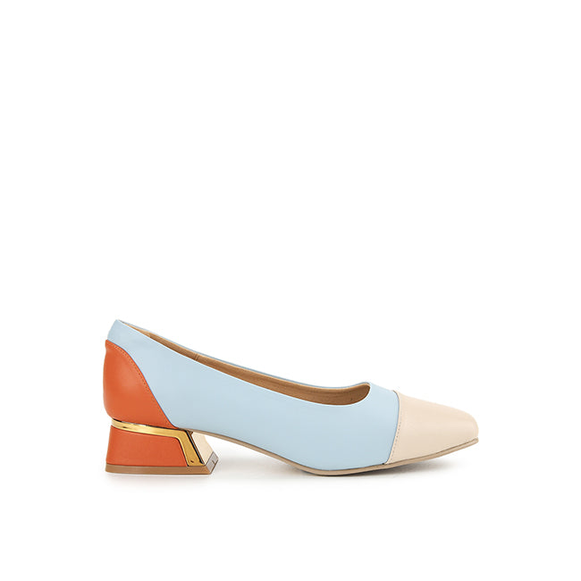 Livina In Beige/Light Blue