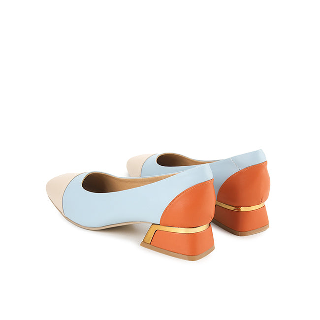 Livina In Beige/Light Blue