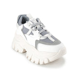 Playboy Sepatu Sneaker Wanita Lahita In White/Light Grey
