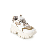 Playboy Sepatu Sneaker Wanita Lahita In White/Taupe