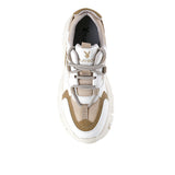 Playboy Sepatu Sneaker Wanita Lahita In White/Taupe
