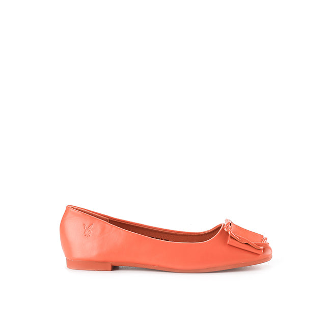 Playboy Sepatu Flats Wanita Noelle In Orange