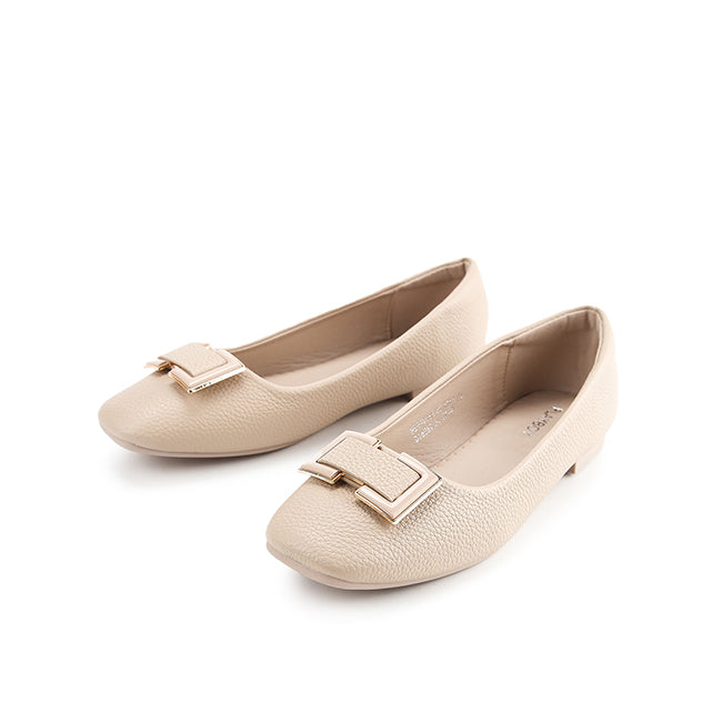 Playboy Sepatu Wanita Flats Sheina In Beige