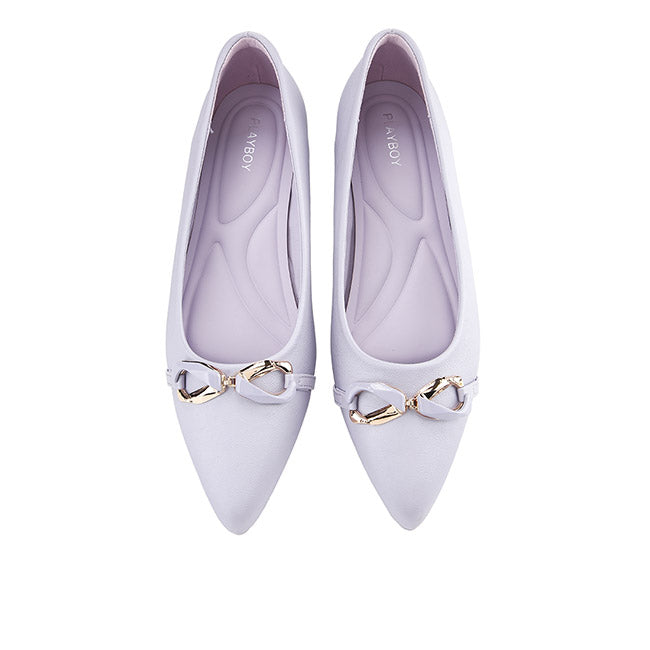 Playboy Sepatu Wanita Wedges Valletta In Lilac