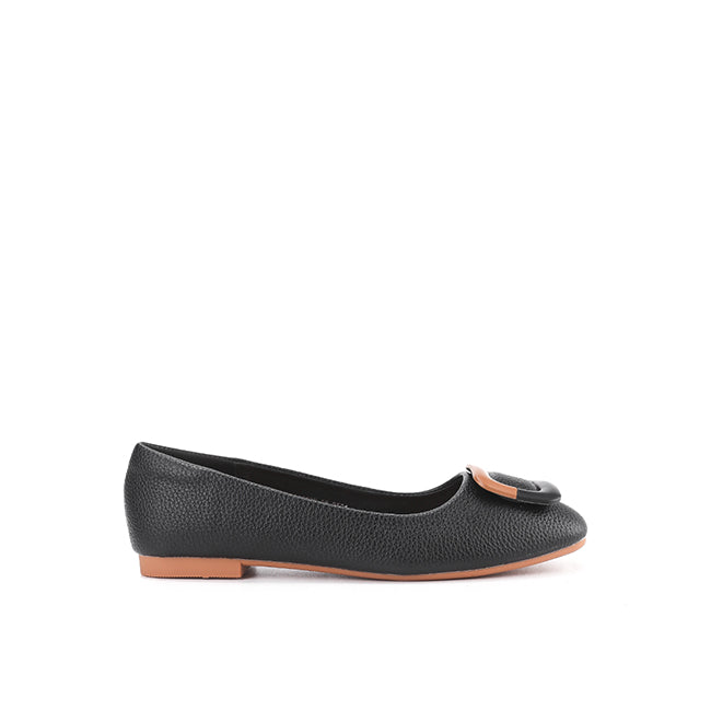Playboy Sepatu Wanita Flats Vilnia In Black
