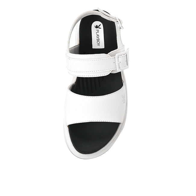 Playboy Sandal Wanita Alexia In White