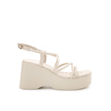 Playboy Sandal Wanita Wedges Karin In Off White