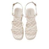 Playboy Sandal Wanita Wedges Karin In Off White