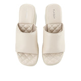 Playboy Sandal Wanita Wedges Keith In Off White