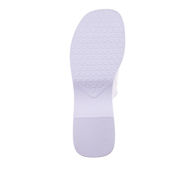 Playboy Sandal Wanita Wedges Keith In Purple