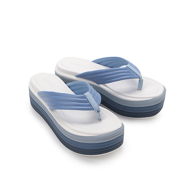Playboy Sandal Wanita Straps Amora In Blue