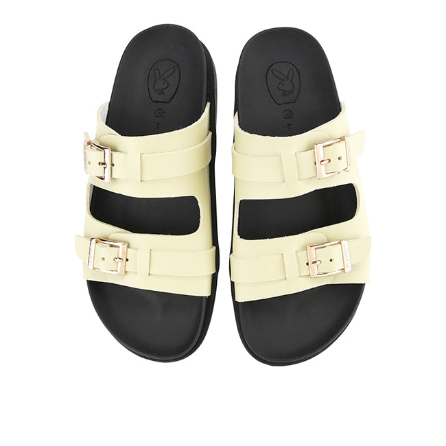 Playboy Sandal Wanita Straps Kinza In Lime