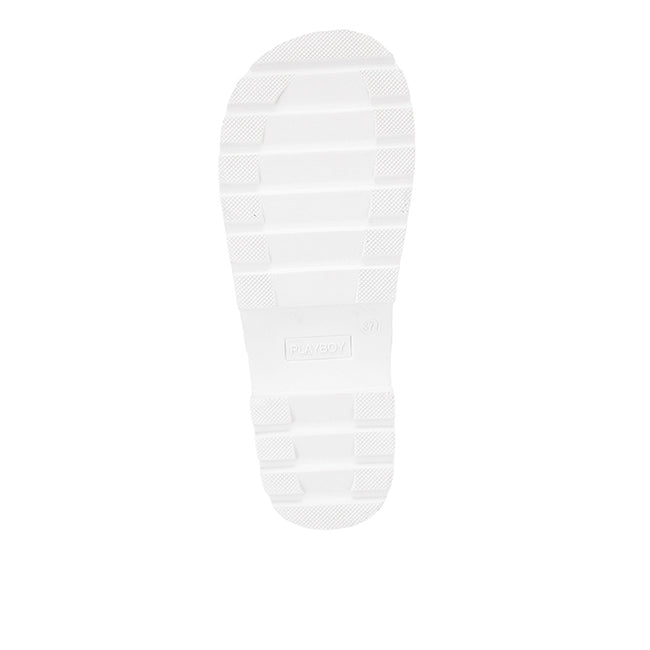 Playboy Sandal Wanita Slip On Nayra In White