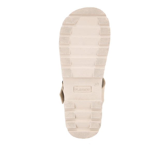Playboy Sandal Wanita Sling Back Tania In Cream