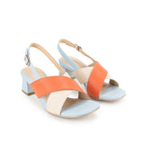 Helena In Blue/Beige/Red