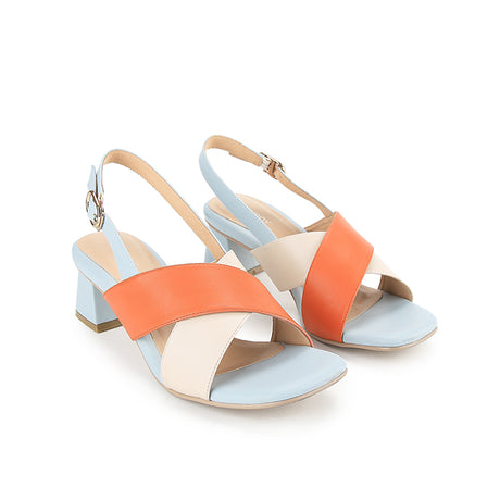 Helena In Blue/Beige/Red
