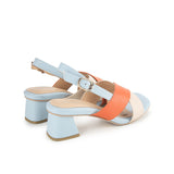 Helena In Blue/Beige/Red