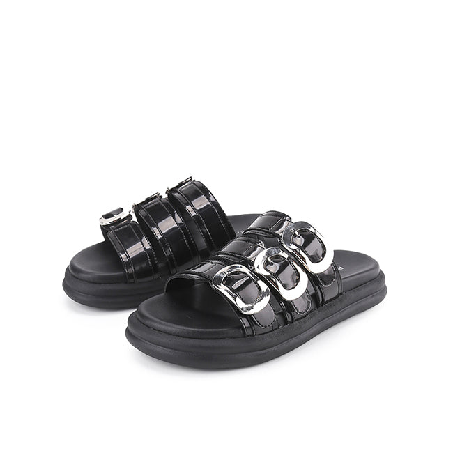 Playboy Sandal Wanita Straps Mauly In Black