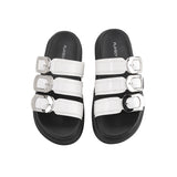 Playboy Sandal Wanita Straps Mauly In White