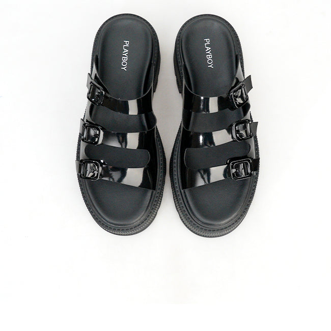 Playboy Sandal Wanita Sandals Fiji In Black